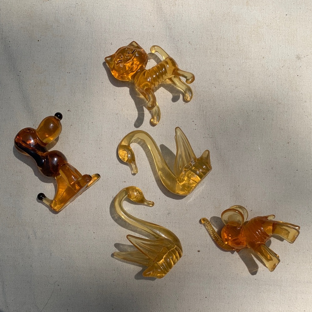 Vintage Lucite Animals Collection